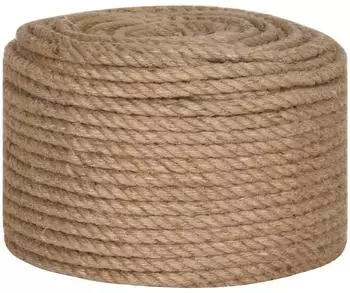vidaXL Seil 100% Jute 12mm 250m (143796)