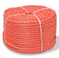 vidaXL Polypropylenseil 14 mm 100 m Orange