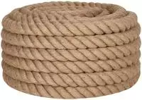 vidaXL Juteseil 10 m L&auml;nge 40 mm St&auml;rke