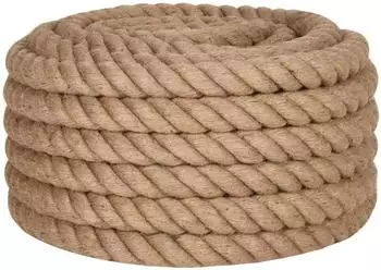 vidaXL Juteseil 10m L&auml;nge 40mm St&auml;rke (153776)