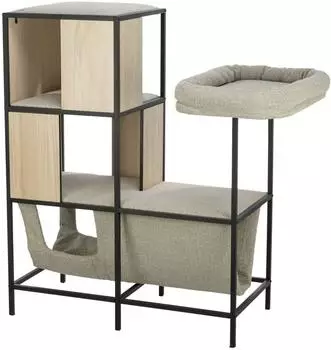 Trixie Kratzbaum CityStyle mit Metallgestell, creme, 100cm
