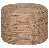 vidaXL Juteseil 50 m L&auml;nge 6 mm St&auml;rke