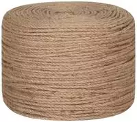 vidaXL Juteseil 100 m L&auml;nge 6 mm St&auml;rke