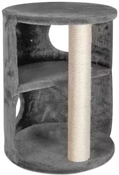 Record TORRE Kratzbaum mit Doppel-Nische f&uuml;r Katzen (REC-6145.3)