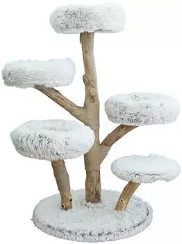 EBI Kratzbaum Madrid wei&szlig;, 69x69x129cm (431/489208)