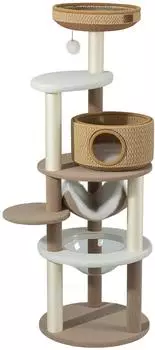 Wiltec Forest Lodge Kratzbaum 168cm, beige (66004)