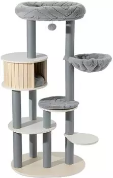 Wiltec Urban Studio Kratzbaum 163cm, grau (66001)