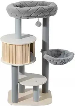 Wiltec Urban Studio Kratzbaum 122cm, grau (66000)