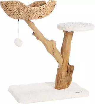 Flamingo Kratzbaum Carlito beige, 74,5x42x78cm (561884)
