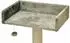 Nanook Liegemulde rechteckig mit Kissen grau 60 cm