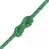 vidaXL Juteseil 2 Stk. 2mm grün, 100% Tossa-Jute (42011744)