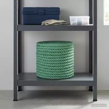vidaXL Juteseil gr&uuml;n 20mm, 100% Tossa-Jute