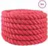 vidaXL Juteseil 50mm, rot, 100% Tossa-Jute