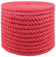 vidaXL Juteseil 16 mm Rot 100% Tossa Jute