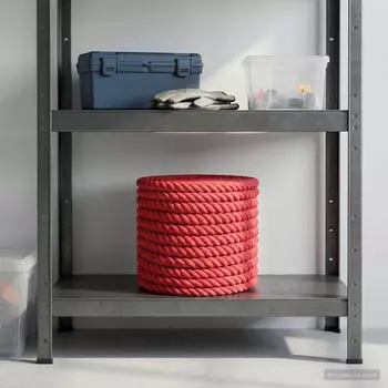 vidaXL Juteseil 24mm, rot
