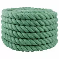 vidaXL Juteseil 50 mm Gr&uuml;n 100% Tossa Jute