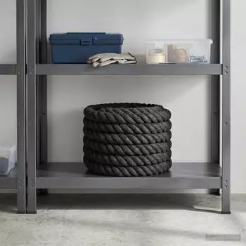vidaXL Juteseil 30mm 25m schwarz 100% Tossa Jute