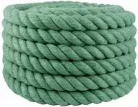 vidaXL Juteseil 36 mm Gr&uuml;n 100% Tossa Jute