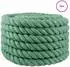 vidaXL Juteseil 36mm, grün, 100% Tossa-Jute