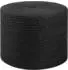 vidaXL Juteseil 80mm 500m schwarz 100% Tossa-Jute