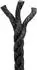 vidaXL Juteseil 80mm 500m schwarz 100% Tossa-Jute