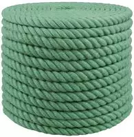 vidaXL Juteseil 16 mm Gr&uuml;n 100% Tossa Jute