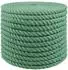 vidaXL Juteseil 16mm grün, 100% Tossa-Jute