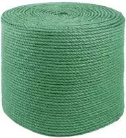 vidaXL Juteseil 8 mm Gr&uuml;n 100% Tossa Jute