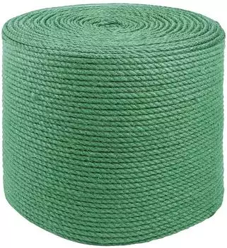 vidaXL Juteseil 8mm gr&uuml;n, 100% Tossa-Jute