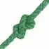 vidaXL Juteseil 8mm grün, 100% Tossa-Jute