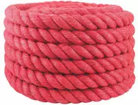 vidaXL Juteseil 40 mm Rot 100% Tossa Jute
