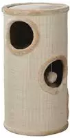 Trixie 4330, Trixie Cat Tower Samuel (70 cm, Beige, Natur Beige, Nat&uuml;rlich,
