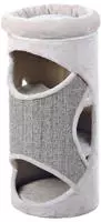 TRIXIE 43376, TRIXIE Cat Tower Gracia, 85 cm, lichtgrau / grau-meliert