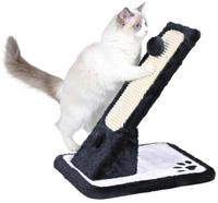 TRIXIE 43115, TRIXIE Kratzbrett, Pl&uuml;sch / Sisalteppich, 42 cm, schwarz / creme