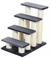 PawHut D30-067 Treppe f&uuml;r KatzeHunde 4 Fach Modell 1,