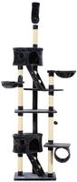 PawHut D30-093GY, PawHut Katzenkratzbaum Deckenhoch 240-260 cm gro&szlig; f&uuml;r gro&szlig;e