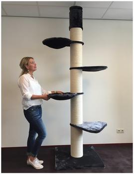 RHRQuality Maine Coon Tower 275 cm anthrazit