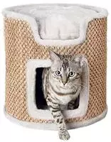 TRIXIE 44706, TRIXIE Kratzbaum Cat Tower Ria 37cm lichtgrau/natur