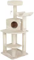 Kerbl 81621, Kerbl Kratzbaum (130 cm, Creme) (81621) Beige