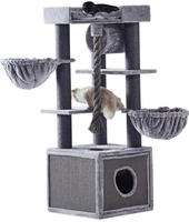 Nobby 63739-01, Nobby Kratzbaum Adile 60x60x166cm grau