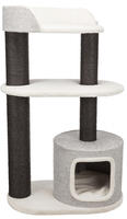 TRIXIE 44444, TRIXIE Kratzbaum XXL Cara 128cm wei&szlig;/grau