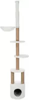 TRIXIE 44072, TRIXIE Kratzbaum Aurelio, deckenhoch, 236-250 cm, wei&szlig;
