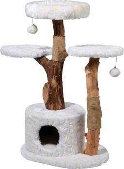 Dobar Kratzbaum Frosty 60x45x110cm weiß