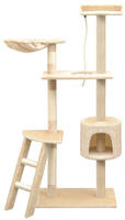 vidaXL Katzen-Kratzbaum Sisal 150 cm Beige