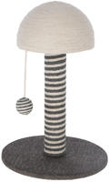 Kerbl null, Kerbl Maxi-Pet 81626 Kratzs&auml;ule Funghi, grau, 30 x 30 x 42 cm (42 cm,