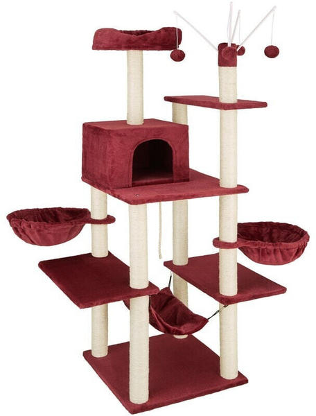 TecTake Lilou scratching tree 165cm red (402935)