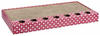 TRIXIE 48005, TRIXIE Kratzpappe mit Bällen, Katzenminze, 48 x 5 x 25 cm, pink