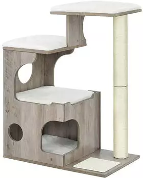 Feandrea Kratzbaum 86cm greige wei&szlig; (PCT070G01)