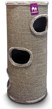 PetRebels Kratztonne Dome mit Kissen 45x45x110cm