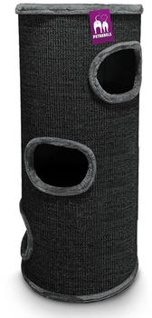 PetRebels Kratztonne Dome mit Kissen 45x45x110cm pepper (431258)